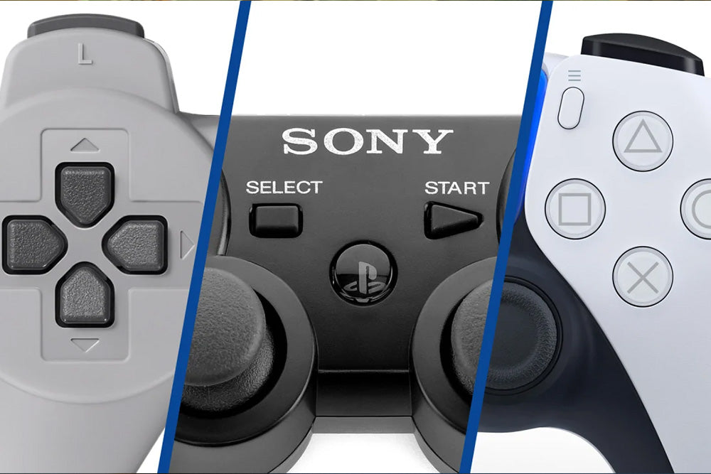 PS5 Controller, PS4 Controller, PS3 Controller - PlayStation Controller Generations